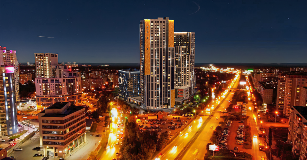Верхние этажи жилых высоток Repin Towers открыты к продаже