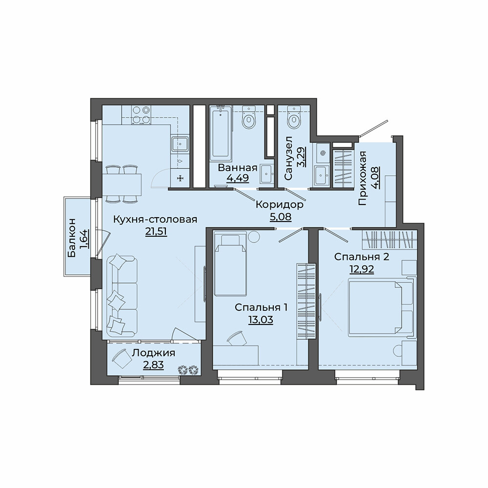 Купить Квартиру В Екатеринбурге Двухкомнатную Втузгородок