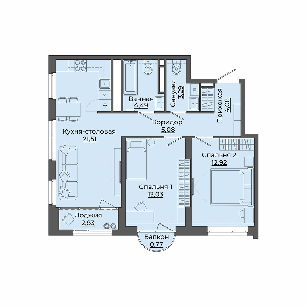 Купить Квартиру В Екатеринбурге Двухкомнатную Втузгородок